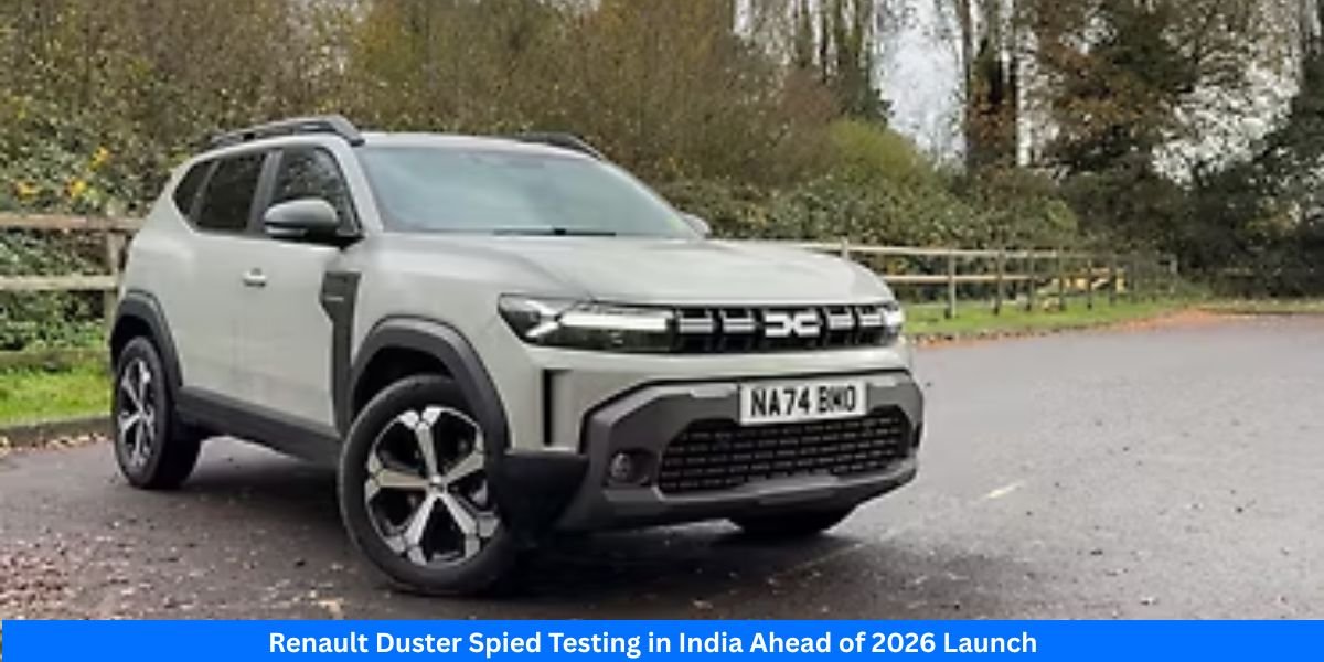 Renault Duster Spied Testing in India Ahead of 2026 Launch