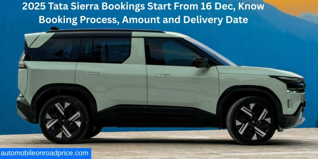 Tata Sierra Bookings