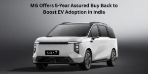 MG Offers 5-Year Assured Buy Back to Boost EV Adoption in India