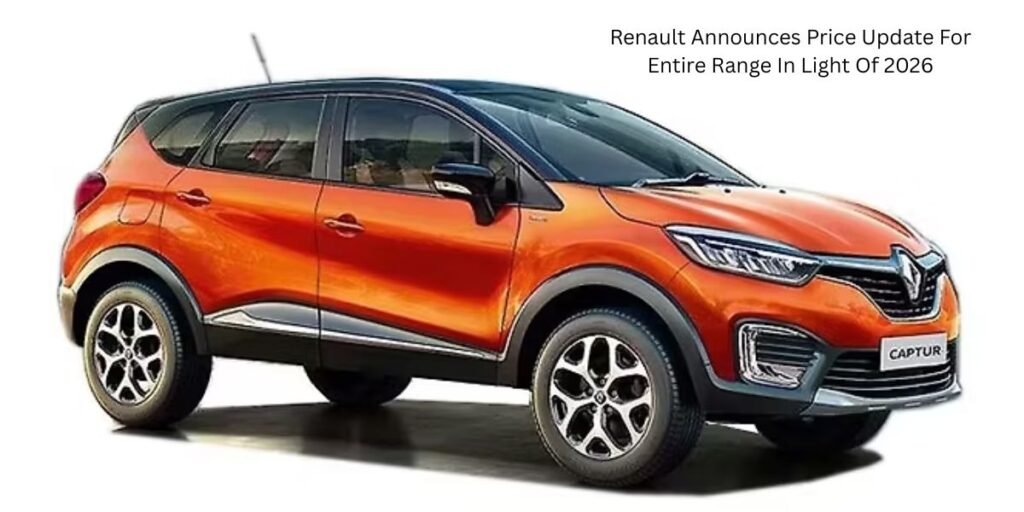 Renault Announces Price Update For Entire Range In Light Of 2026