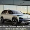 Tata Sierra EV Spied Again No Exhaust Hints at Electric Future