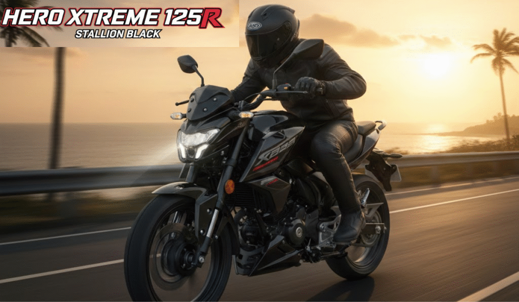 Hero Xtreme 125R On Road Price Stallion Black
