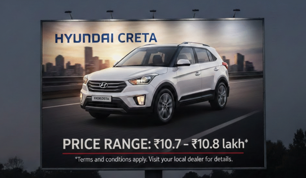 Hyundai Creta Price 