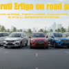 Maruti Ertiga on road price