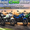 bajaj cng bike on road price