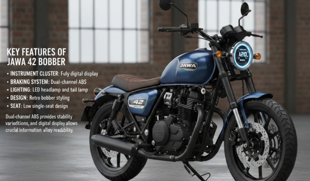 jawa 42 bobber price on road