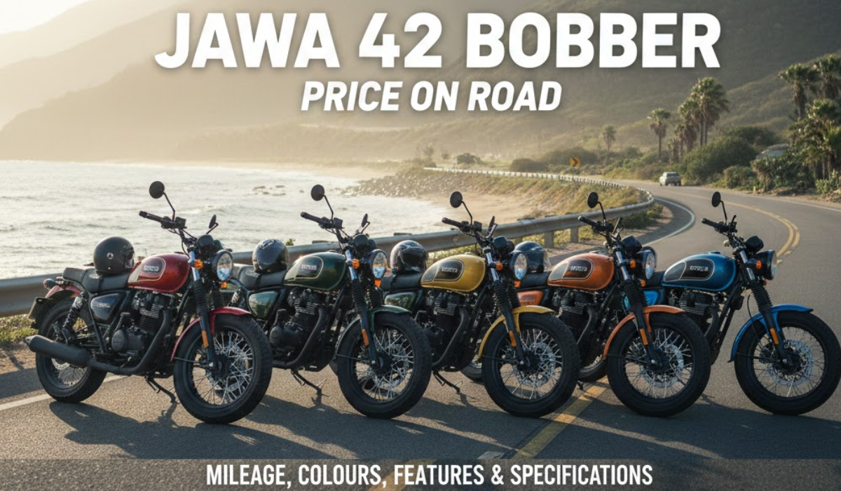 jawa 42 bobber price on road