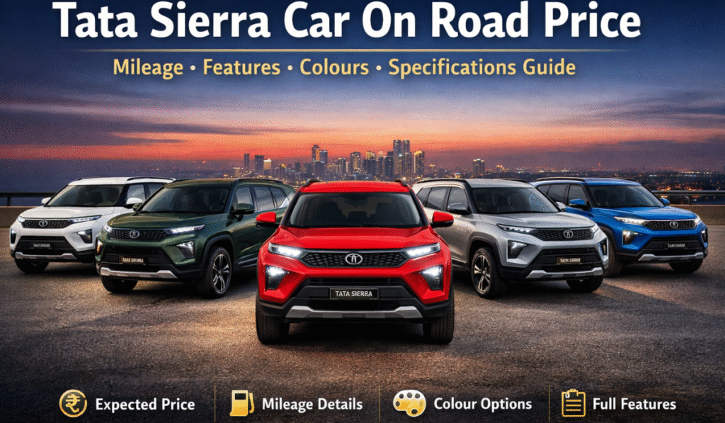 tata sierra car on road price