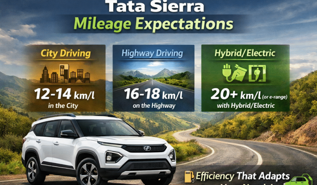 tata sierra car on road price