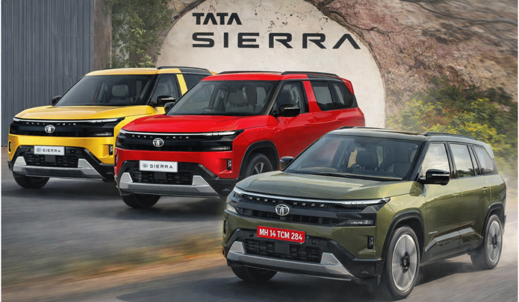 tata sierra car on road price