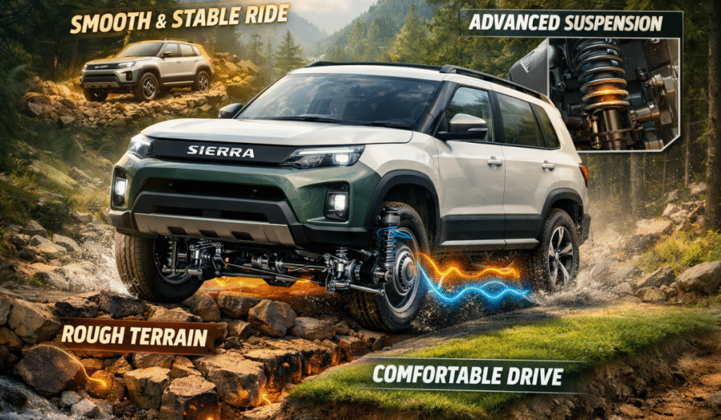 tata sierra car on road price