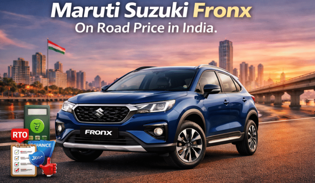 Maruti Suzuki Fronx On Road Price 