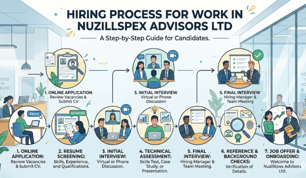 work in nuzillspex advisors ltd