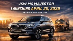 JSW MG Motor India Majestor SUV