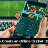 How to Create an Online Cricket ID Easily
